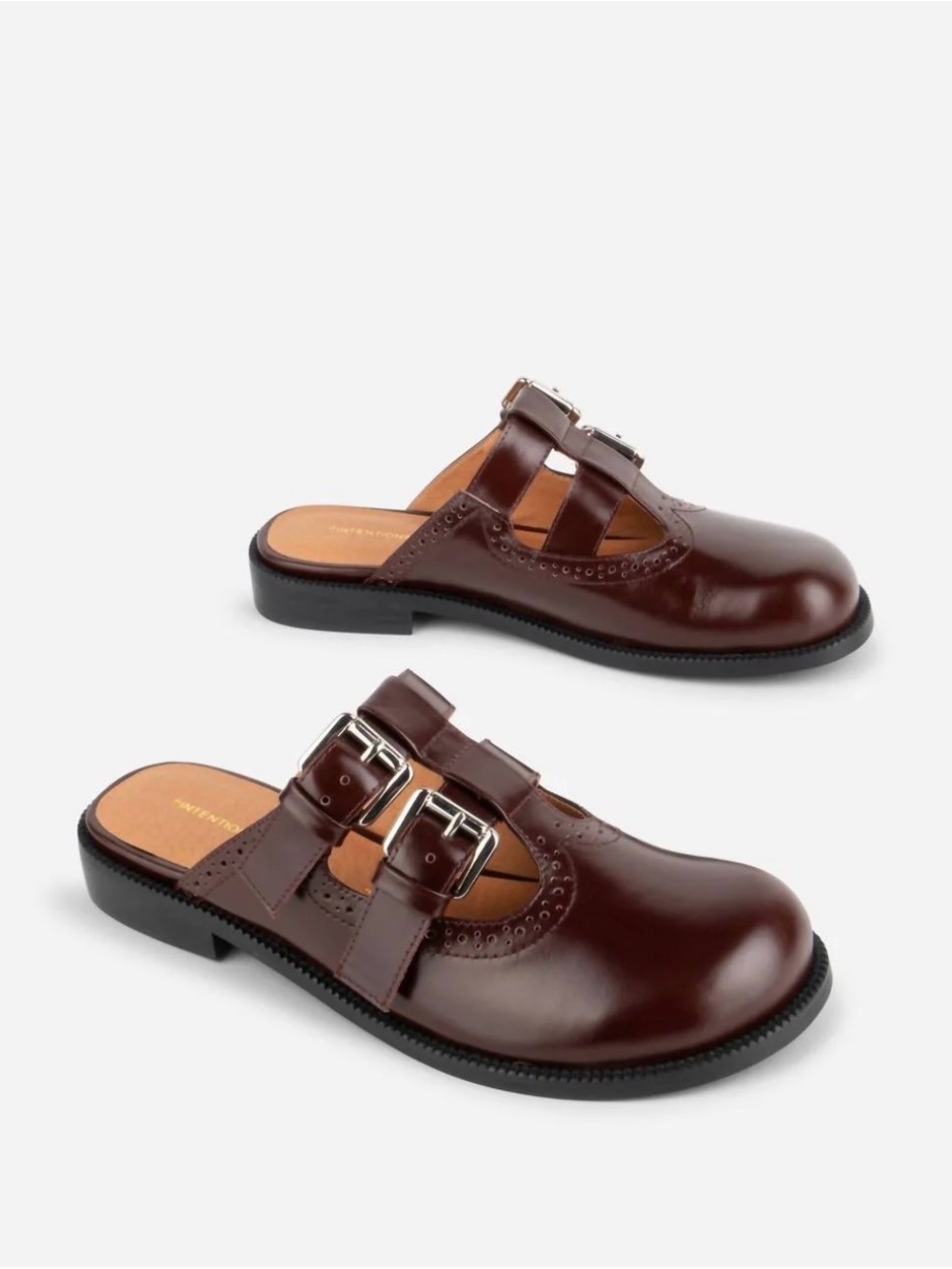 Intentionally Blank - Women's Varsity Brogue Mule